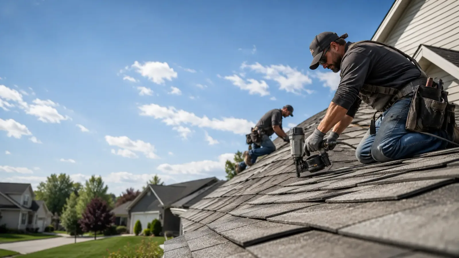 Storm Damage Roof Repair in Holcomb, IL near me